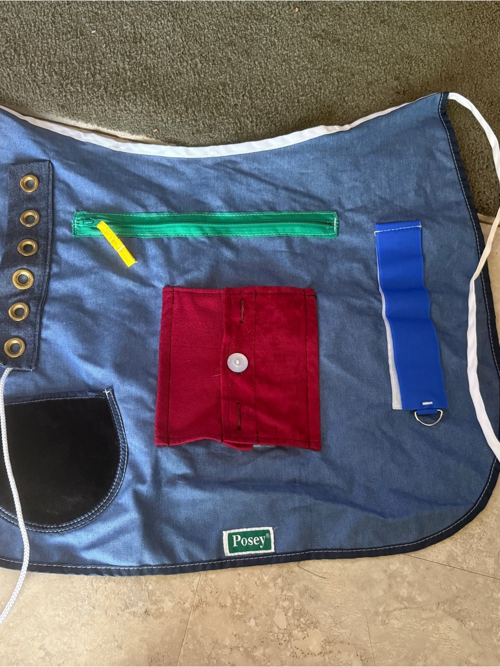 Posey adult activity fidget apron sensory therapy ADL